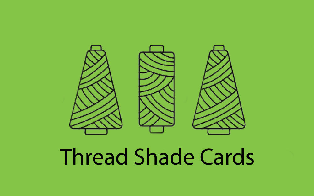 Thread shade cards